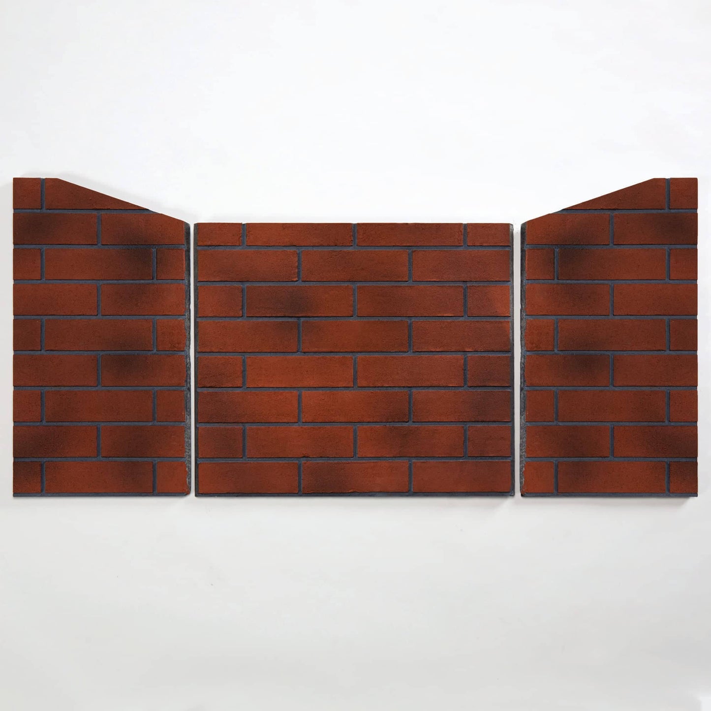 Slate Gray Ceramic Fiber Brick Panel For 450 Series Outdoor Fireplace Insert - Model#Flb450-Sg