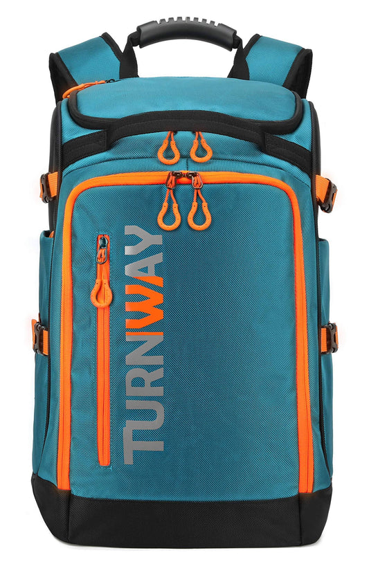 Turnway Ski/Snowboard Boot Bag/Skating Bag | Excellent For Store And Transport Gear, Jacket, Helmet, Goggles, Gloves & Accessories (Grey)