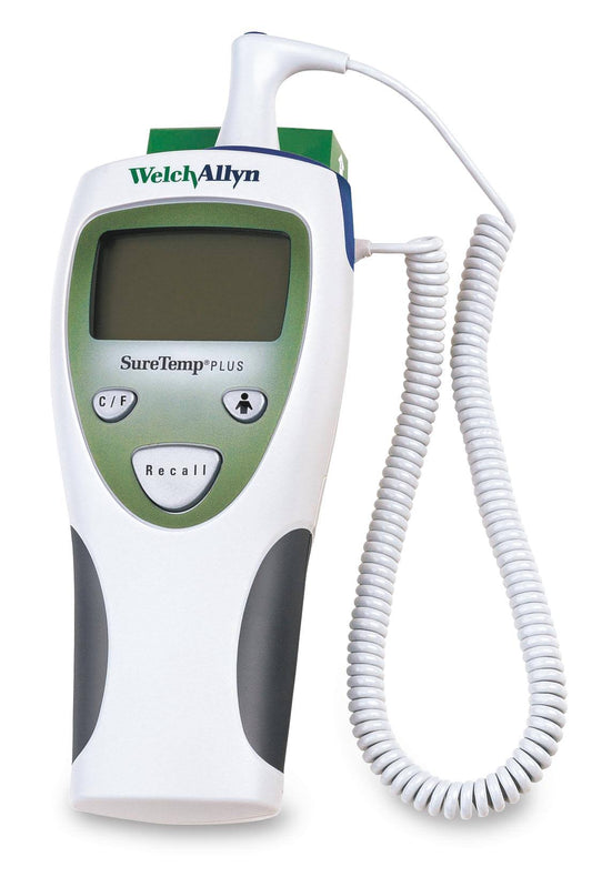 Welch Allyn 01690-300 Suretemp Plus 690 Electronic Thermometer - Oral, 9-Ft., Wall Mount