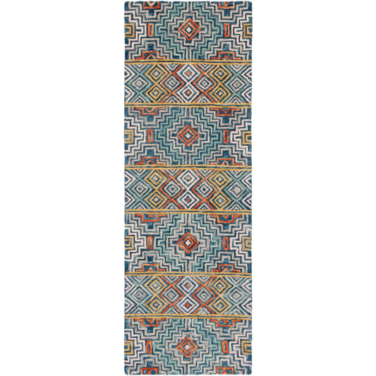 Safavieh Aspen Apn273m Blue / Gold 6 X 9 Area Rug