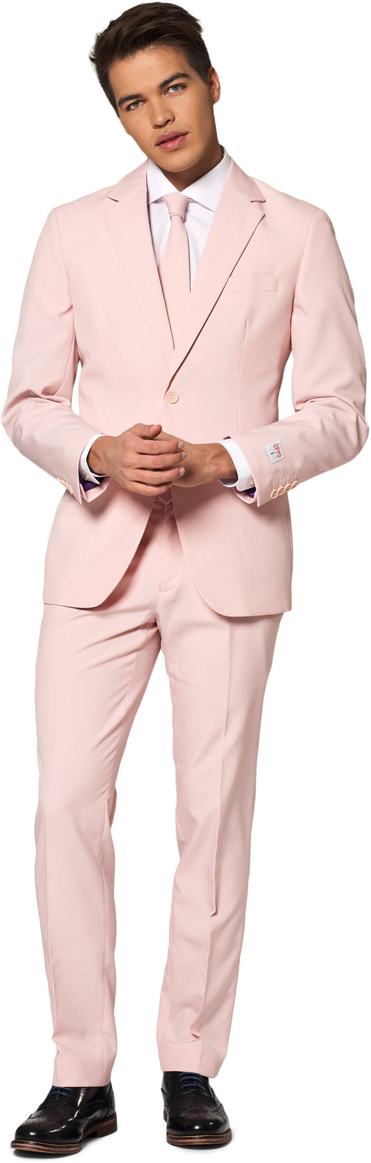 Opposuits Men s Lush Blush Solid Color Suit, Size: 42