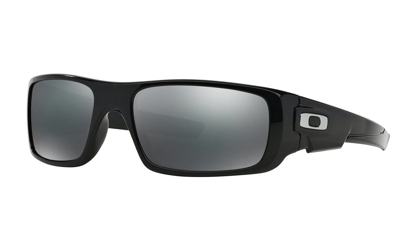 Oakley Crankshaft Men s Rectangle Sunglasses - Black Iridium Lens - Black Frame