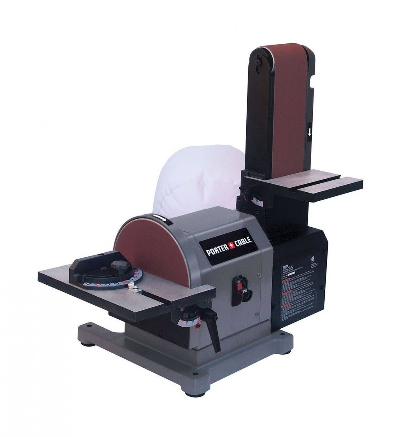 Porter-Cable Pcb420sa 5 Amp 4 In. X 8 In. Bench Belt/Disc Sander