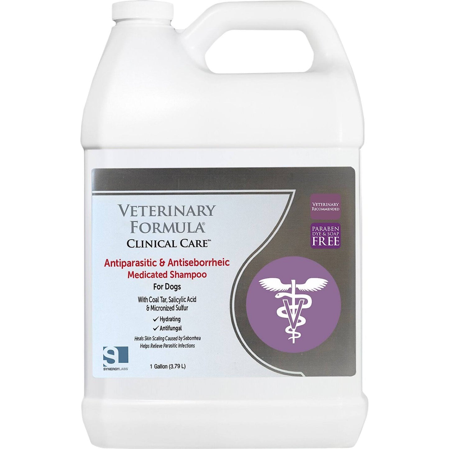 Veterinary Formula Clinical Care Antiparasitic & Antiseborrheic Shampoo, 1-Gal Bottle