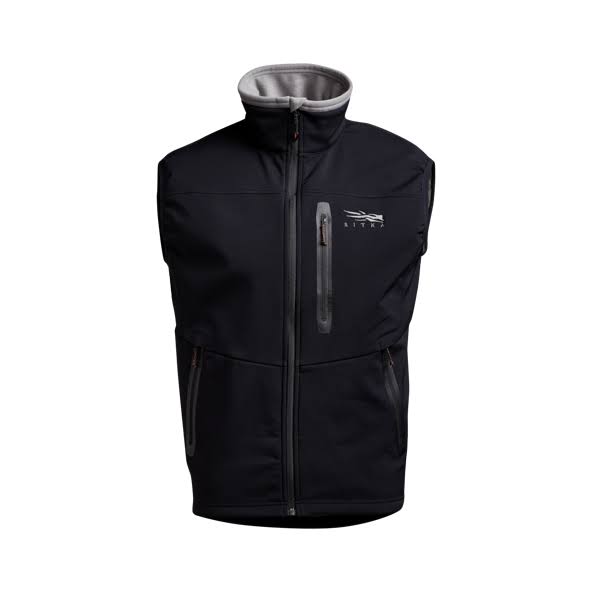 Sitka Jetstream Vest, Basic Black / M