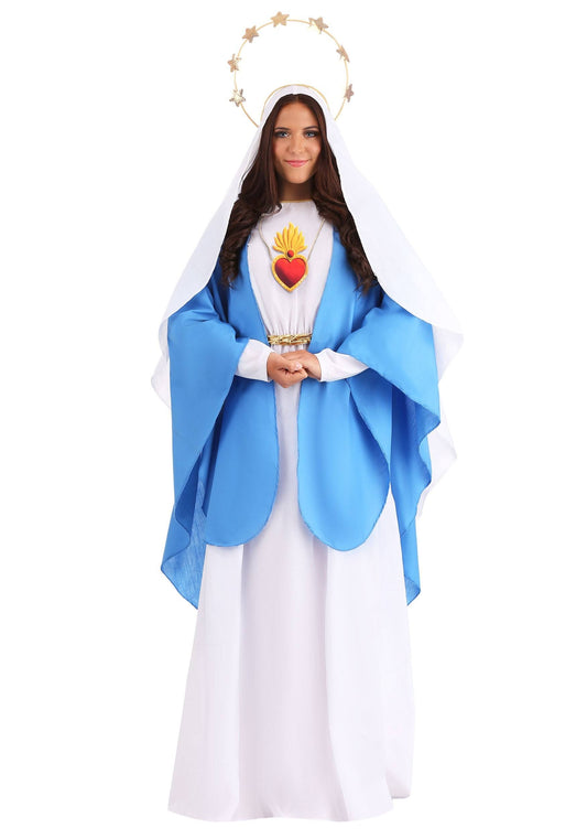 Womens Nativity Mary Costume, Women s, Size: Medium, Blue