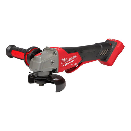 Milwaukee 2888-20 M18 Fuel 4-1/2 Inch / 5 Inch Variable Speed Braking Grinder, Paddle Switch No-Lock