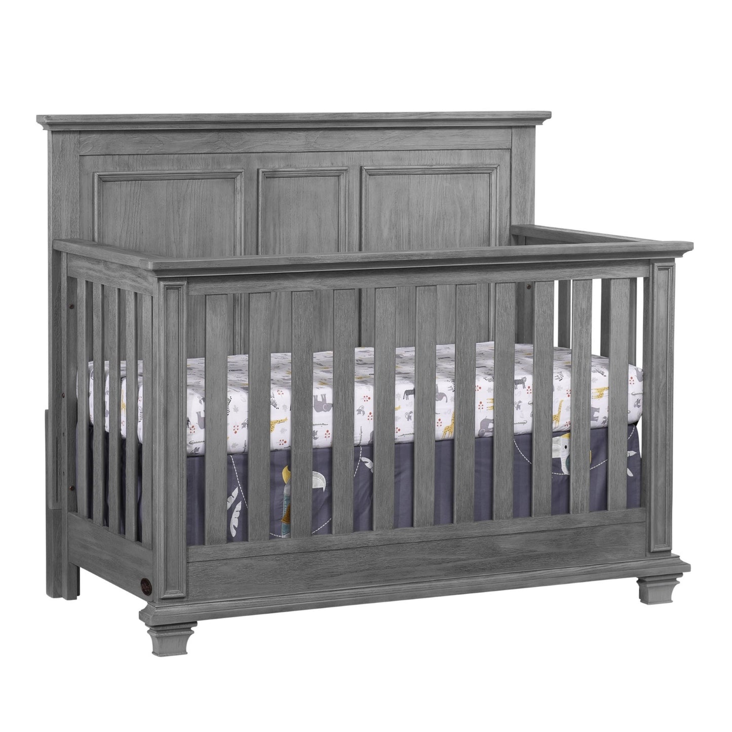 Oxford Baby Kenilworth 4-In-1 Convertible Crib - Graphite Gray