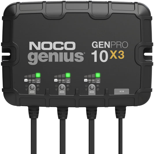 Noco - Genpro10x3 - 3-Bank 30a Onboard Battery Charger