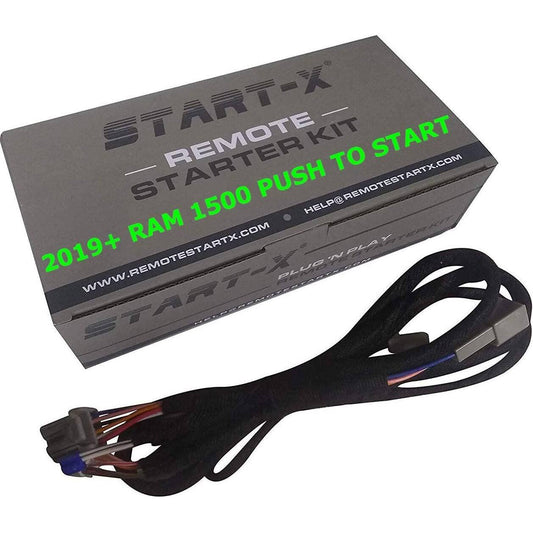 Start-X Remote Starter Kit For 2019-2021 Ram 1500 Push To Start || Plug N Play || 3x Lock To Remote Start