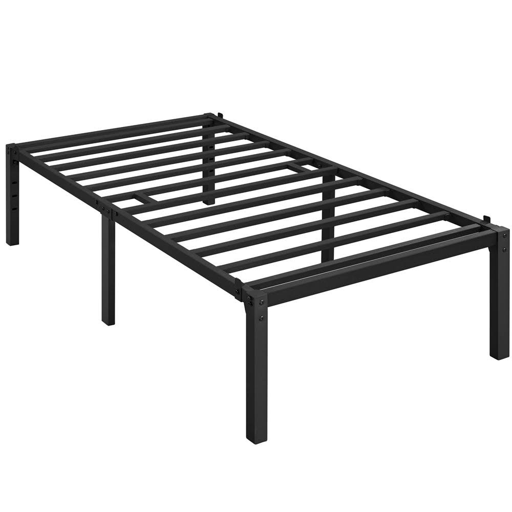 Yaheetech Metal Platform Bed Frame With Heavy Duty Steel Slat Support, Twin