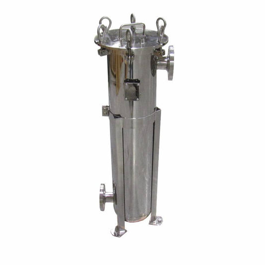 Prm #2 Stainless Steel Bag Filter Housing, 2 Flange In/Side Out