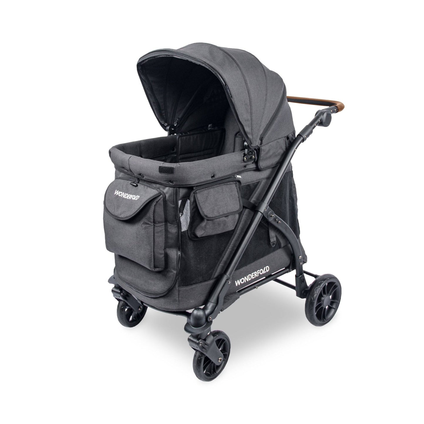 Wonderfold M1 Single Stroller In Black