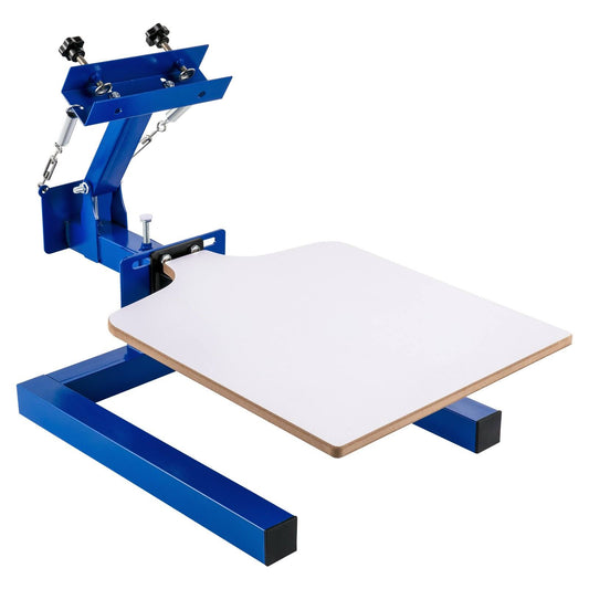 Vevor Single 1 Color 1 Station T-Shirt Silk Screen Printing Machine Adjustable Diy