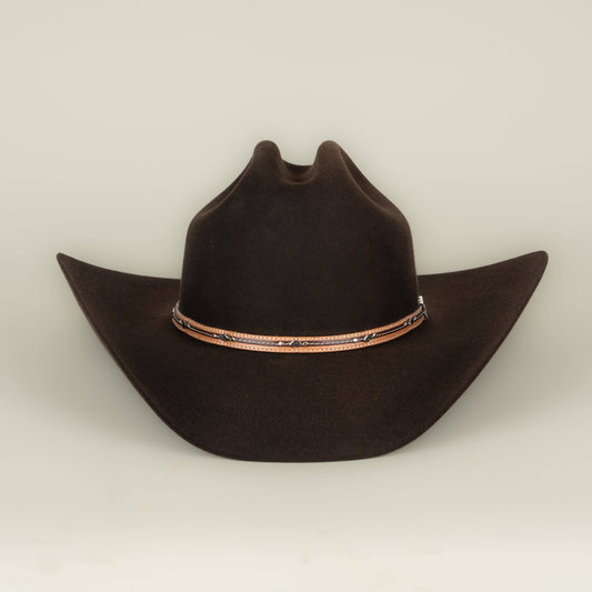 Resistol Kingman 6x 4 Brim Chocolate - Hat Felts - Rfkgmn-524022 - 7 1/4