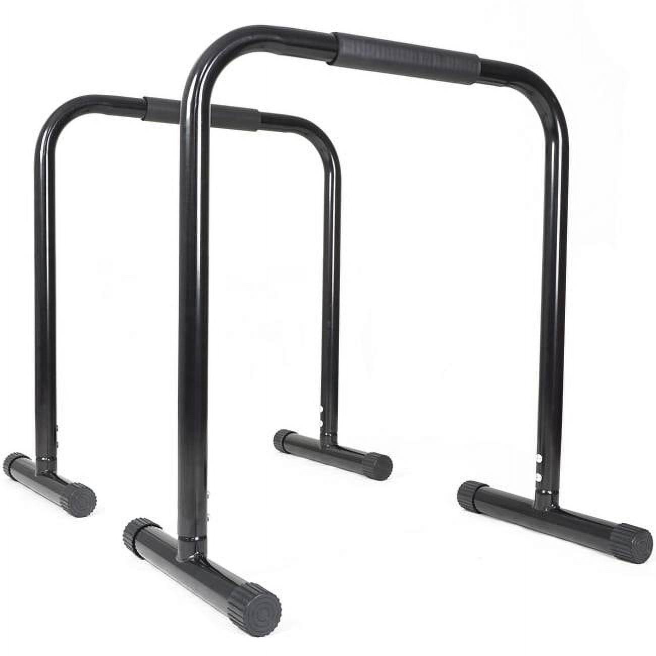 Titan Fitness Pink Dip Station Leg Raise Bars Body Weight Parallettes