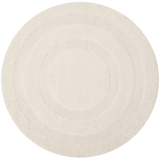 Safavieh Florida Mason Bordered Shag Area Rug, Cream