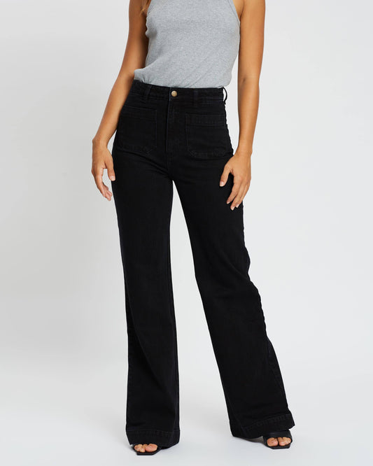 RollaS Sailor Jeans By Rolla s At Free People In Medium Wash, Size: 28