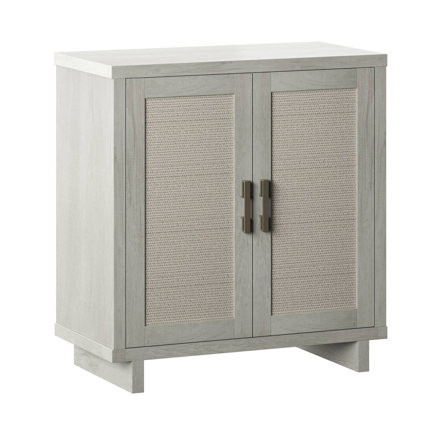 Twin Star Home Fairfax Oak Accent Cabinet With Linen Door