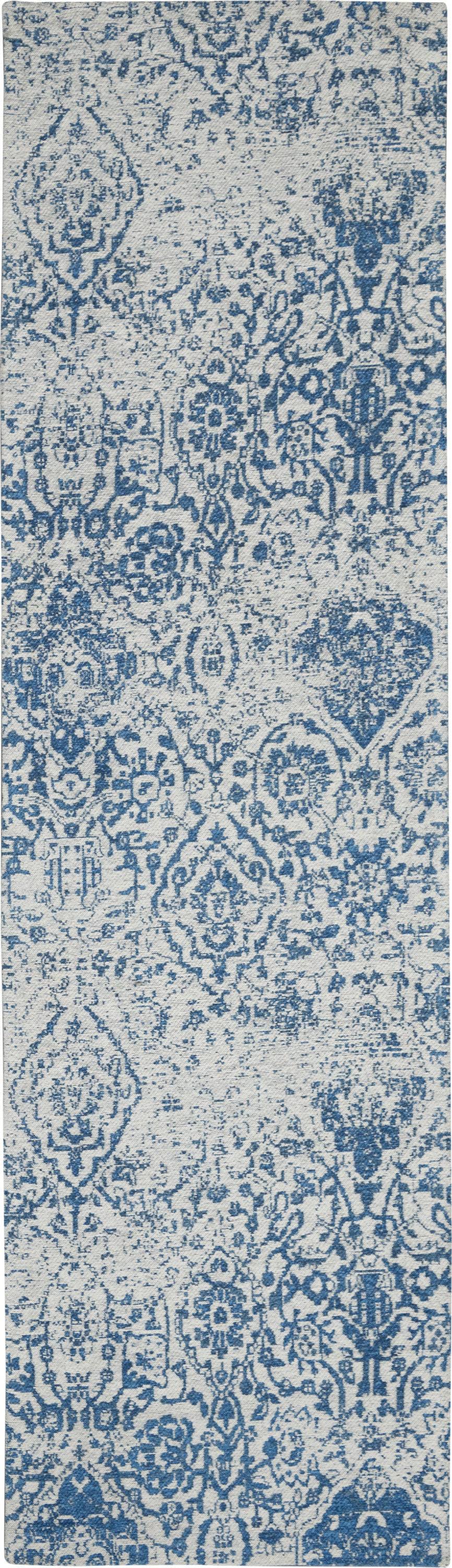 Nourison Damask Das06 Area Rug | Ivory/Navy | 8 X 10