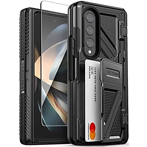 Vrs Design Galaxy Z Fold 4 Case Terra Guard Ultimate Go Series - Black