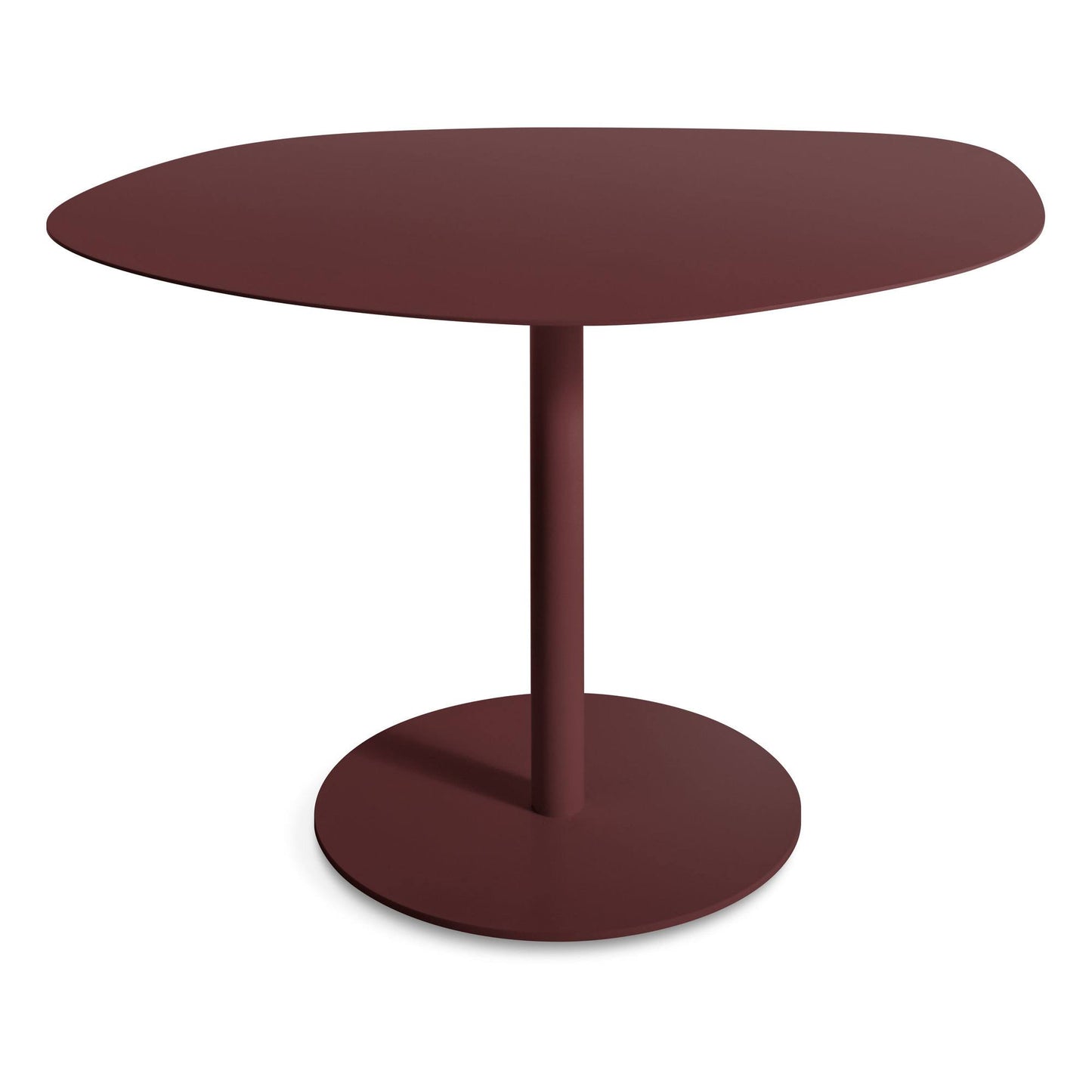 Swole Medium Table Blu Dot Color: Oxblood