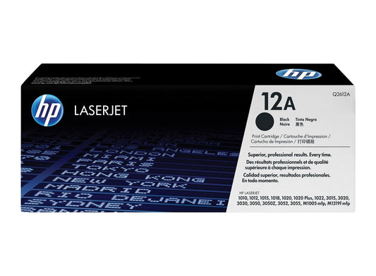 Office Depot Brand 12a (Hp 12a) Remanufactured Black Toner Cartridge