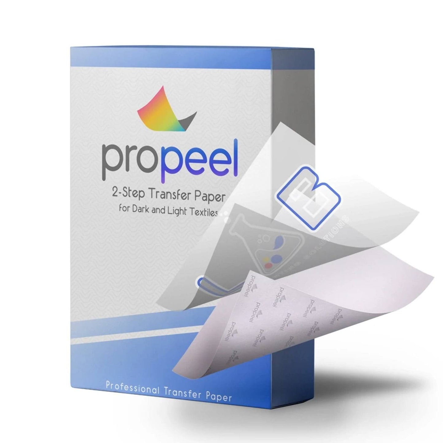 Propeel 2 Step Transfer Paper For Dark And Light Textiles 100pk A4 8.27 X 11.69