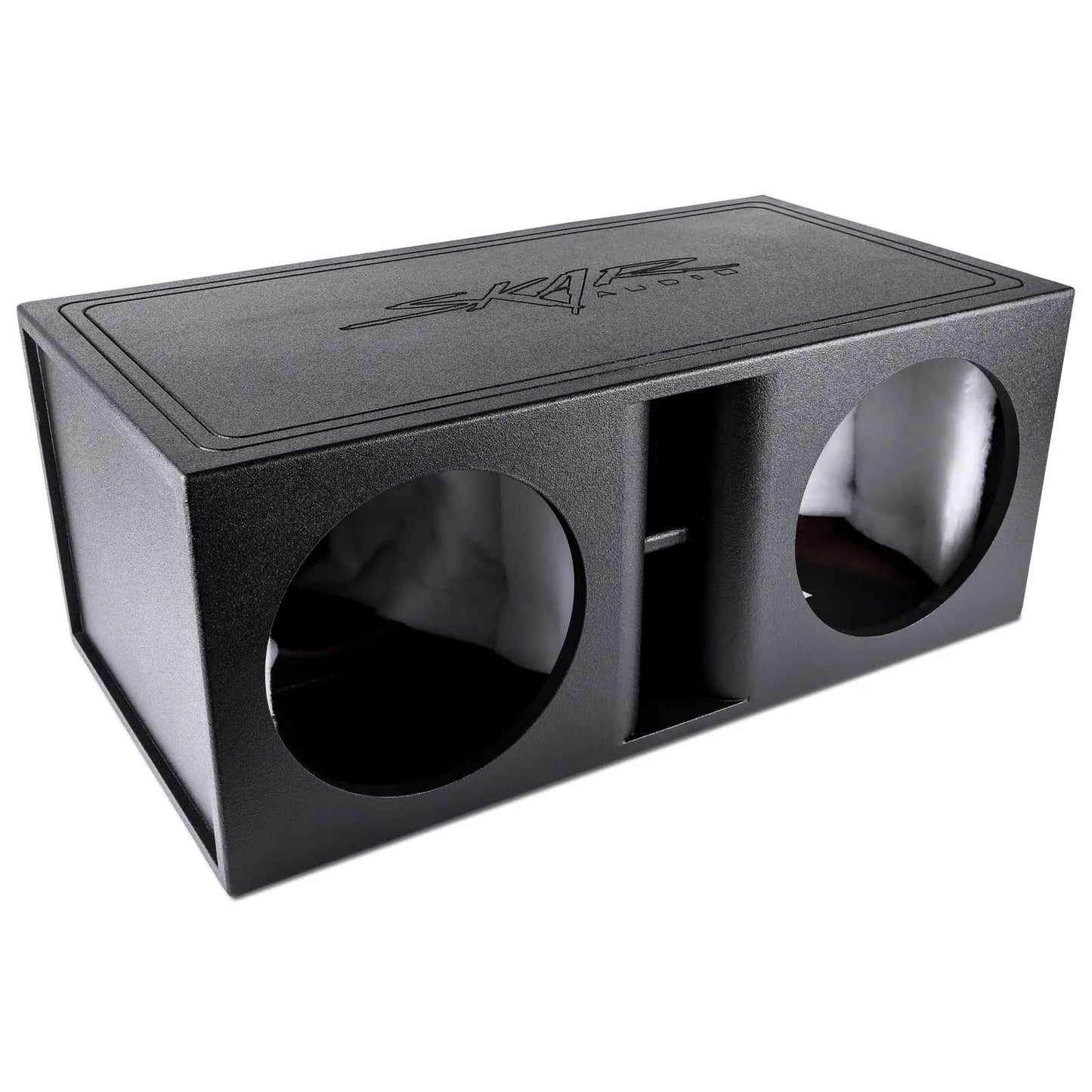 Skar Audio Ar2x12v Dual 12 Universal Fit Armor Coated Ported Subwoofer Box With Kerf Port