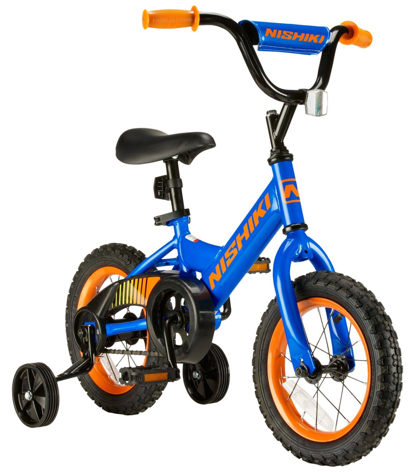 Nishiki Boys Bike - Blue & Orange - 12 In