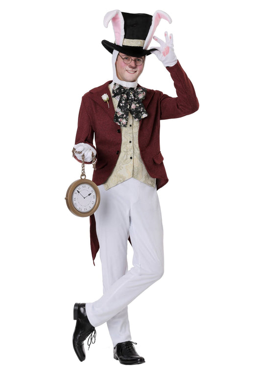 White Rabbit Costume For Men