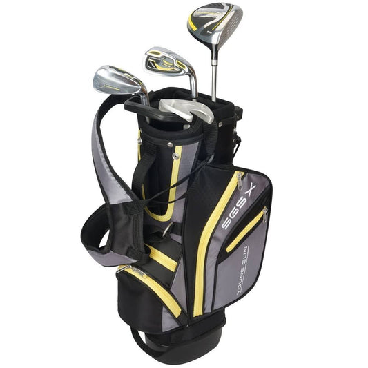 Young Gun Sgs X Ace Junior Golf Clubs Set With Bag, Left Hand, Blue Ages 6-8