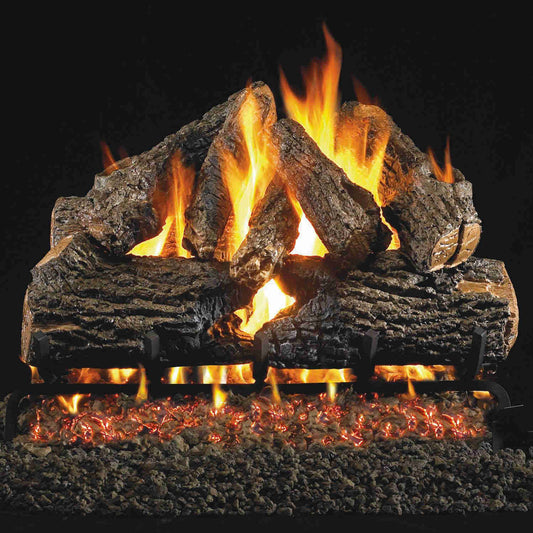 Real Fyre Chd Charred Oak Vented Gas Logs, 16 Inch