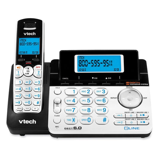 Vtech Ds6151 + Ds6101 2-Line Answering System With 2 Handset