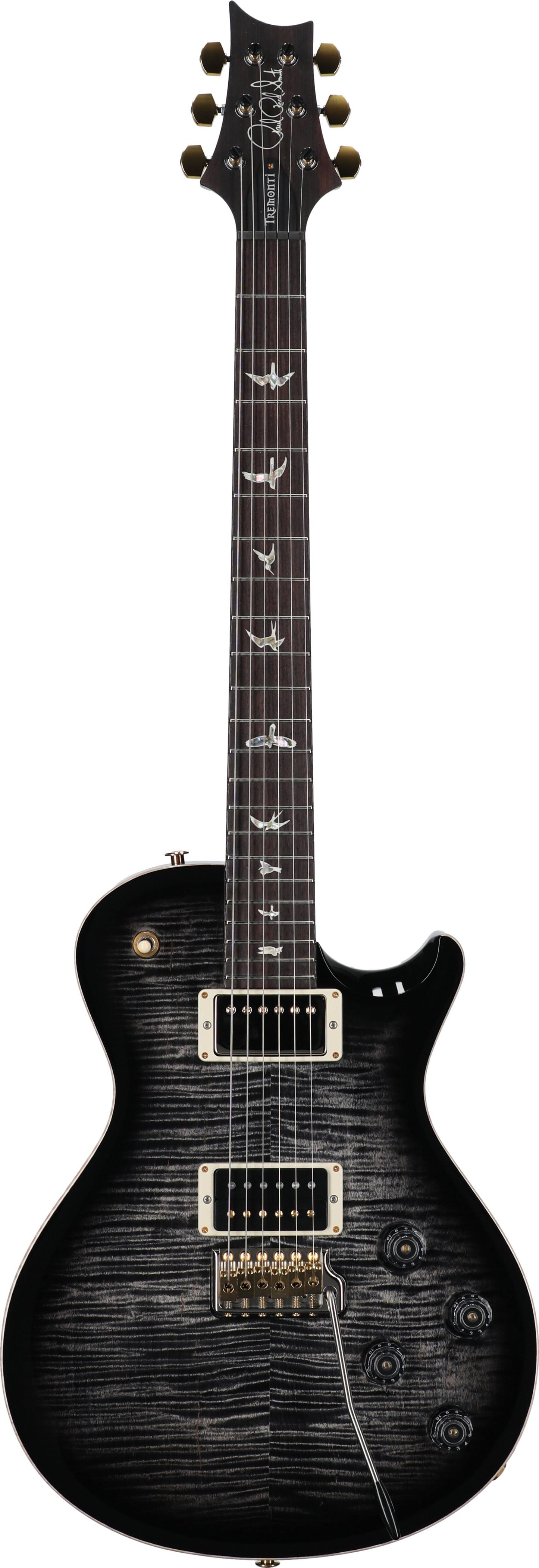 Prs Mark Tremonti Signature Electric Guitar With Tremolo - Charcoal Contour Burst 10-Top