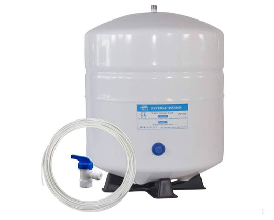 Premier Water Systems Reverse Osmosis Water Storage Pressure Tank 4.5 Gallon (3.2 Gal Capacity) Plus Tank Valve /Tubing