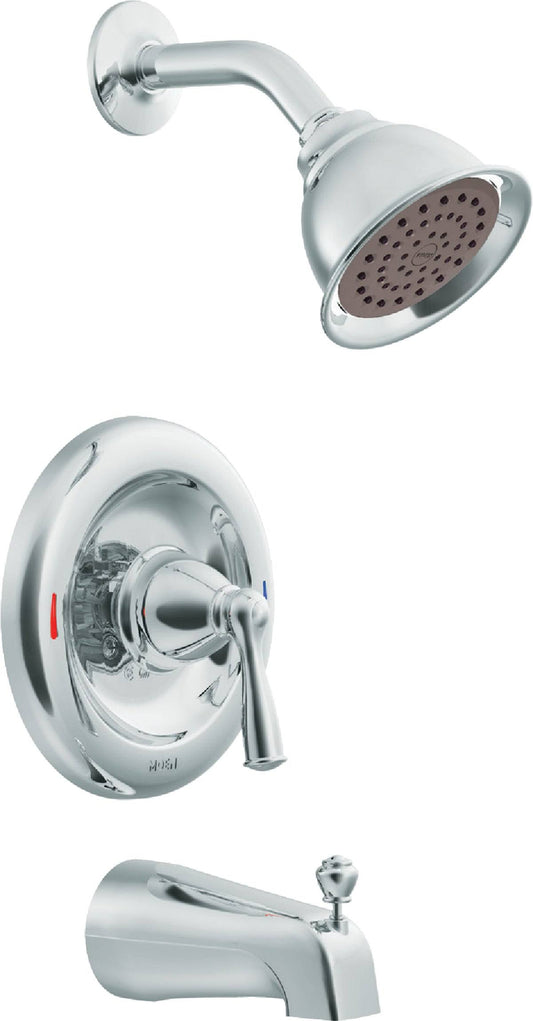 Moen 82910srn Classic 1-Handle Tub And Shower Faucet, Brushed Nickel