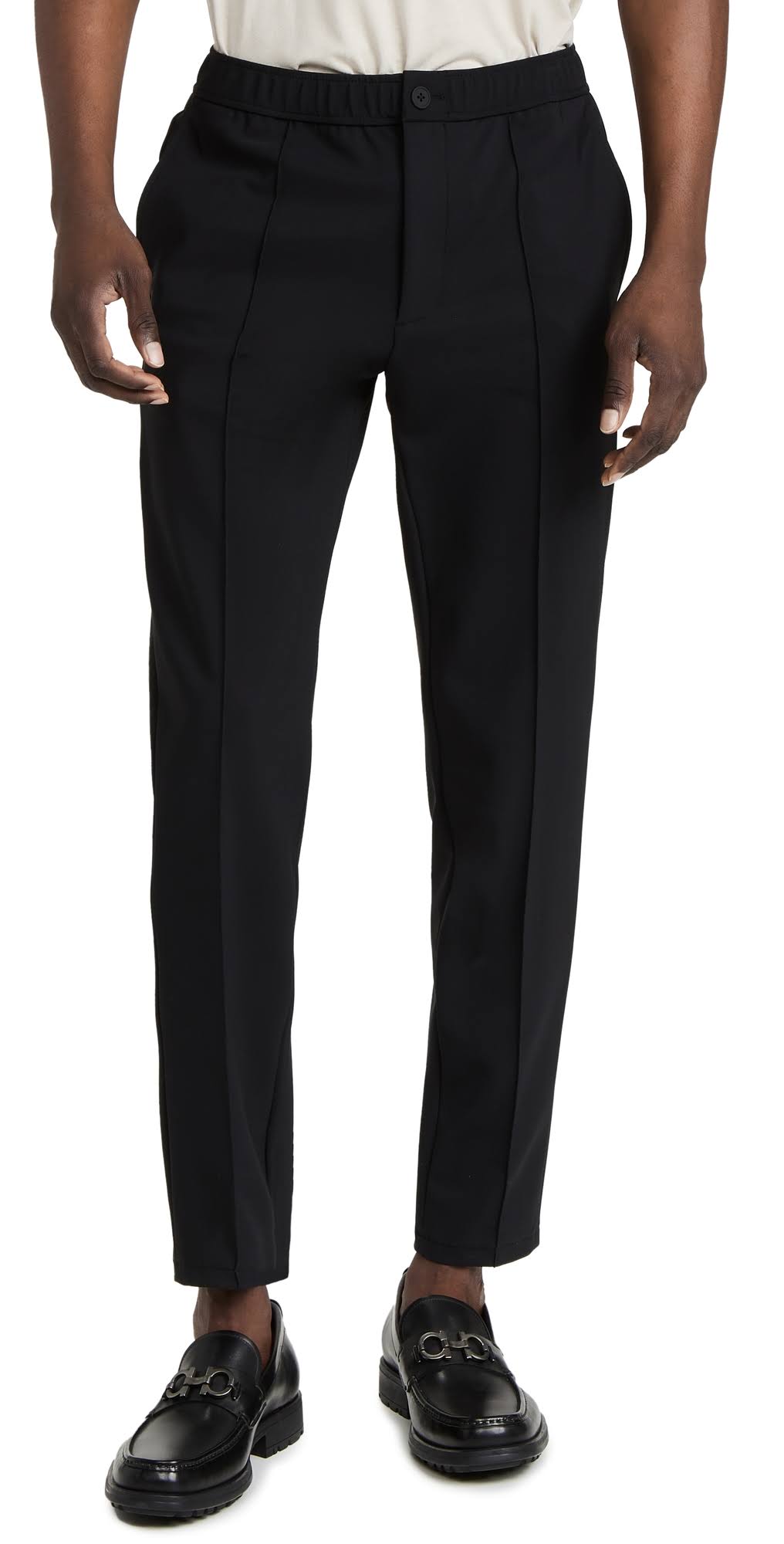 Theory Men s Curtis Drawstring Ponte Precision Pants