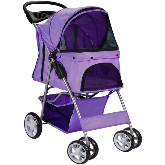 Oxgord Pet Stoller, Purple