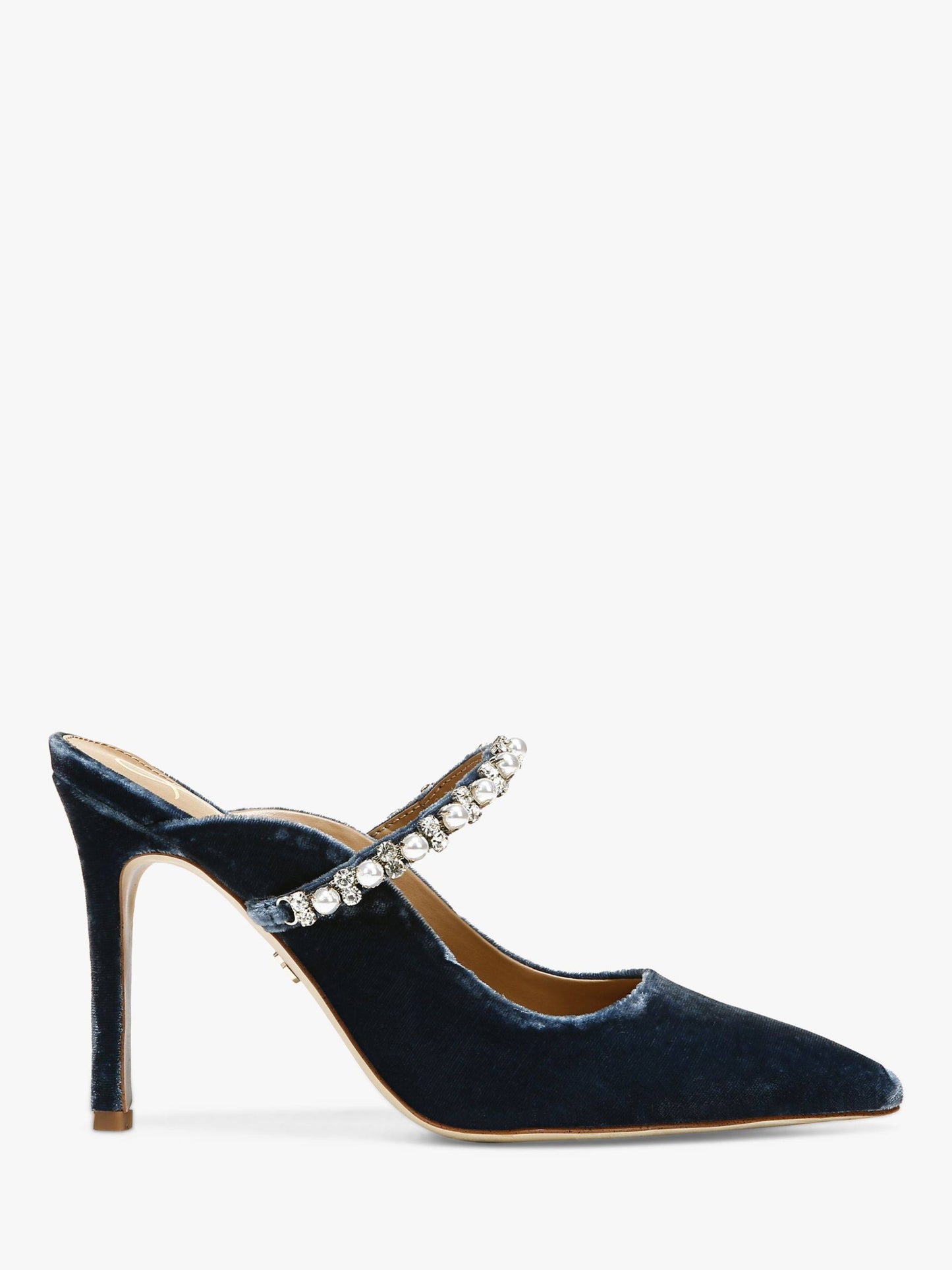 Sam Edelman Hyland Pointed Toe Mule In Sapphire