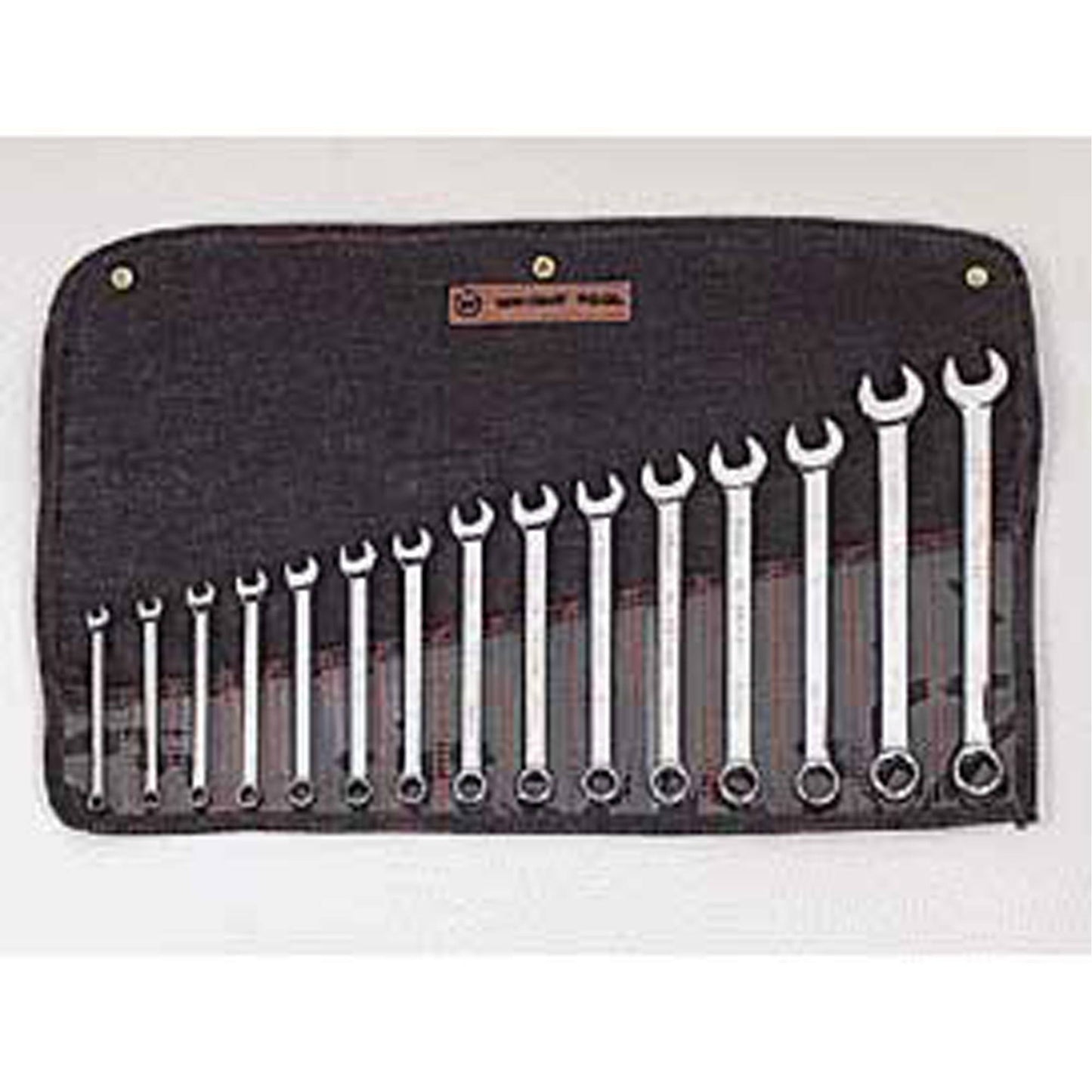 Wright Tool 952 15-Piece Full Polish Metric Combination Wrench Set