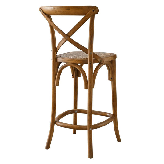 Modway Gear Counter Stool Natural