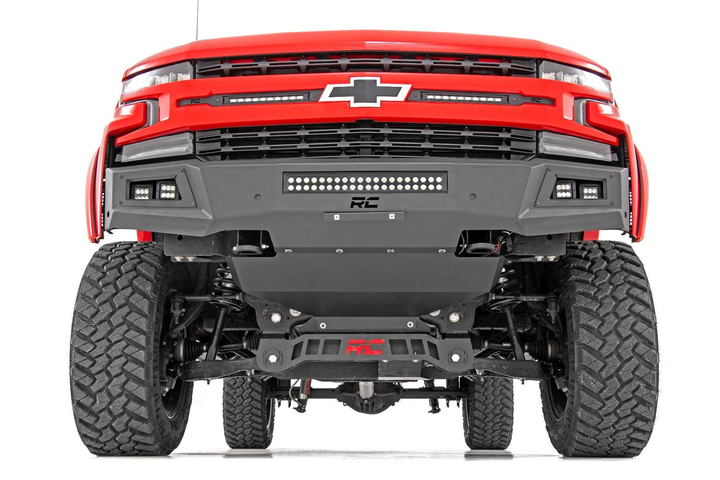 Silverado Rough Country 1500 High Led Front Bumper Chevy 10757a