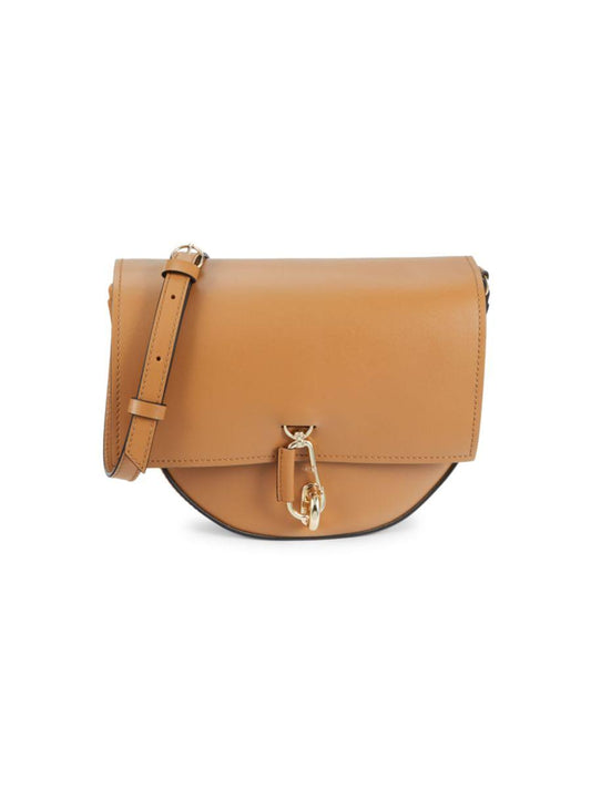 Zac Posen Women s Belay Leather Saddle Crossbody Bag - Camel