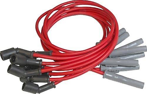 Msd 32829 Super Conductor Spark Plug Wire Set, Red, 8.5 Mm