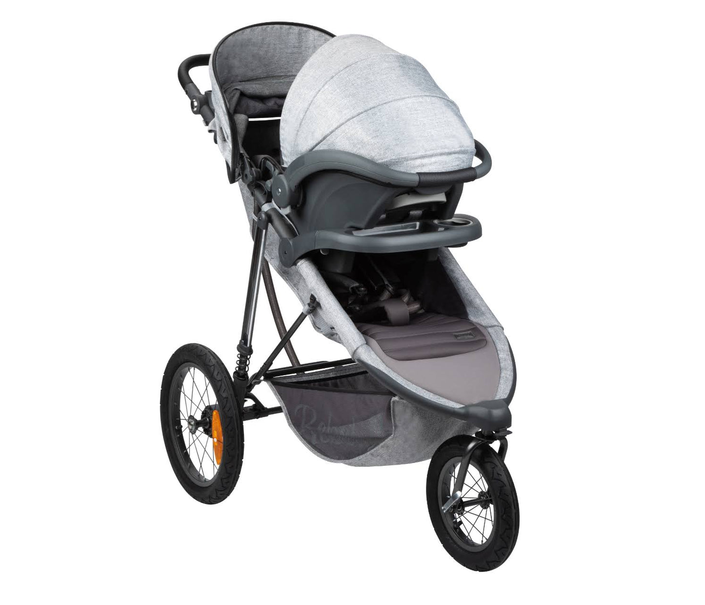 Monbebe Rebel Ii Travel System Stroller And Infant Car Seat , Soho