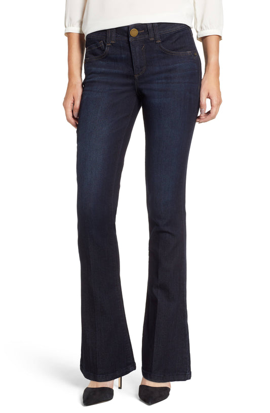 Wit & Wisdom Ab solution Itty Bitty Bootcut Jeans In Indigo At Nordstrom, Size 8