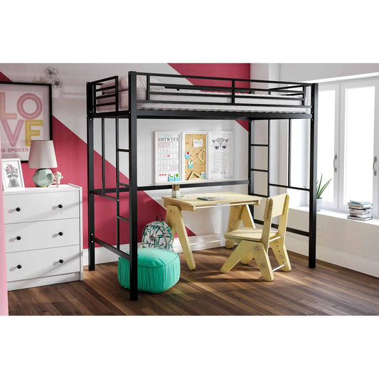 Twin Metal Loft Bed