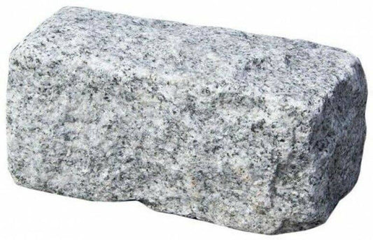 Nantucket Pavers Cobblestone 8 In. X 4 In. X 4 In. Granite Gray Edger Kit