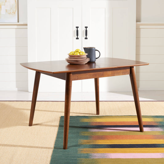 Safavieh Varda Manual Extension Dining Table - Walnut